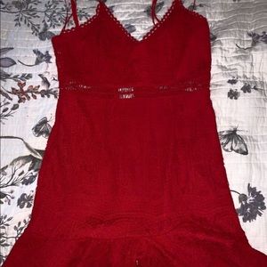 Red dress